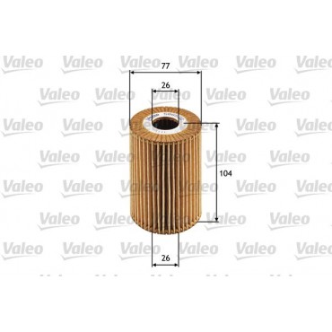 VALEO ΦΙΛΤΡΑ ΛΑΔΙΟΥ NISSAN