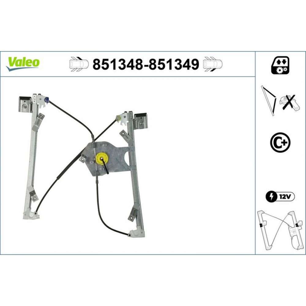 VALEO ΓΡΥΛΟΣ ΠΑΡΑΘΥΡΟΥ VALEO ΓΡΥΛΟΣ ΠΑΡΑΘΥΡΟΥ