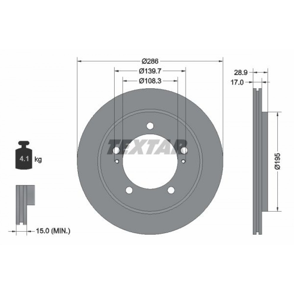 TEXTAR ΔΙΣΚΟΠΛΑΚΕΣ SUZUKI TEXTAR ΔΙΣΚΟΠΛΑΚΕΣ SUZUKI