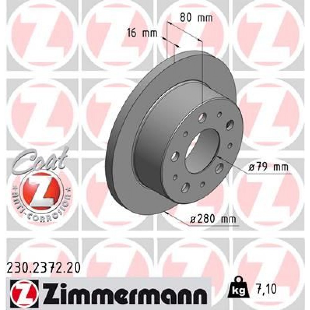 ZIMMERMANN ΔΙΣ/ΚΕΣ COAT Z FIAT ZIMMERMANN ΔΙΣ/ΚΕΣ COAT Z FIAT