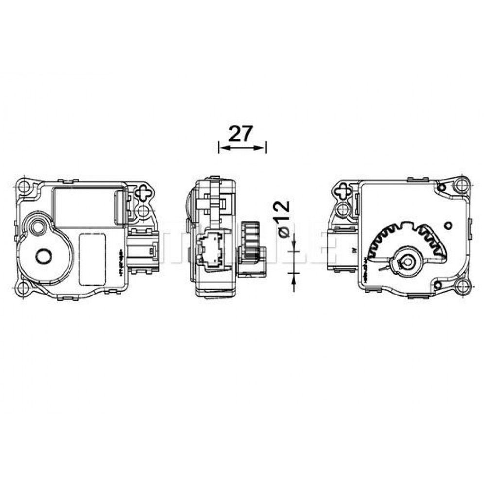 MAHLE-BEHR ΑΝΤΙΣΤΑΣΗ ΒΕΝΤΙΛΑΤΕΡ ΚΑΛΟΡΙΦΕΡ MAHLE-BEHR ΑΝΤΙΣΤΑΣΗ ΒΕΝΤΙΛΑΤΕΡ ΚΑΛΟΡΙΦΕΡ