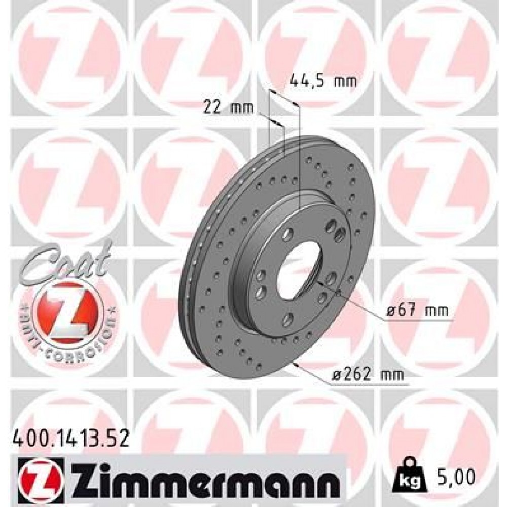 ZIMMERMANN ΔΙΣ/ΚΕΣ ΤΡΥΠΗΤΕΣ SPORT ZIMMERMANN ΔΙΣ/ΚΕΣ ΤΡΥΠΗΤΕΣ SPORT