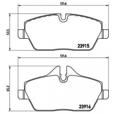 ΣΕΤ ΤΑΚΑΚΙΑ BMW ΣΕΙΡΑ 1 (Ε87)