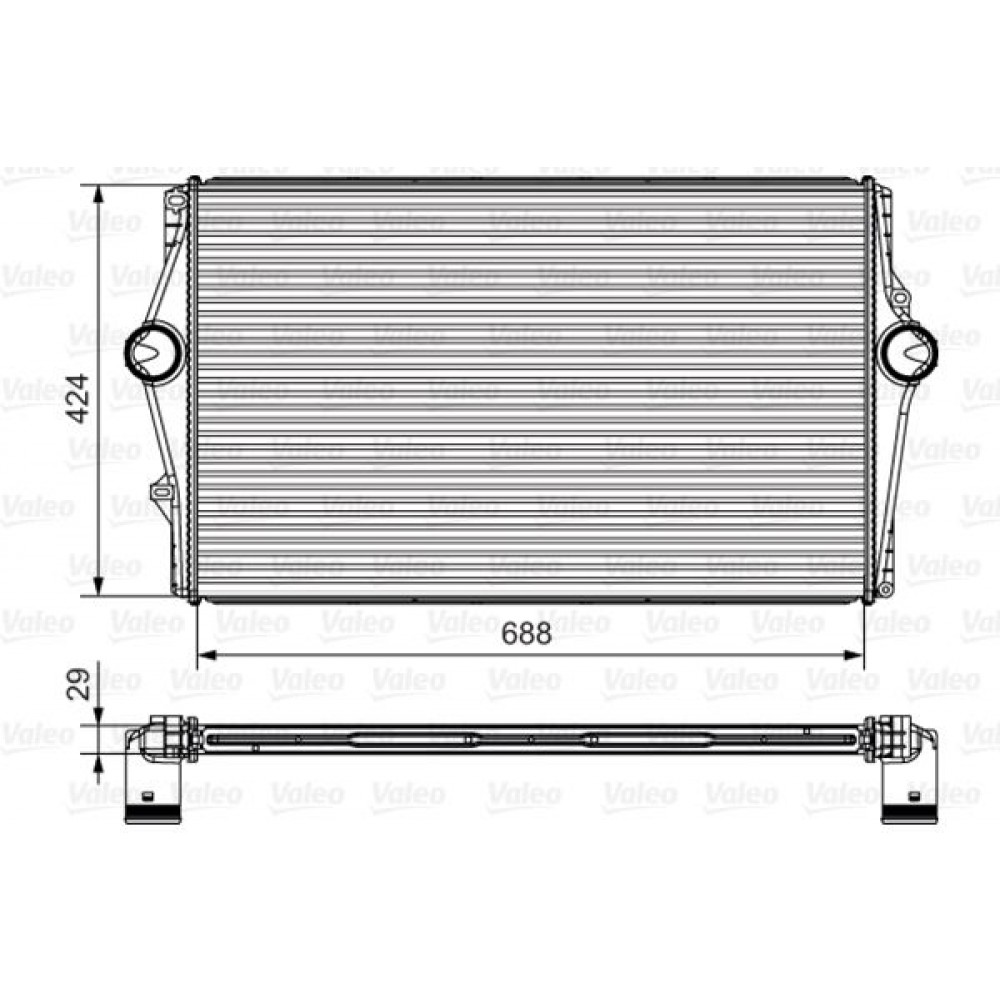 VALEO ΨΥΓΕΙΟ INTERCOOLER VALEO ΨΥΓΕΙΟ INTERCOOLER