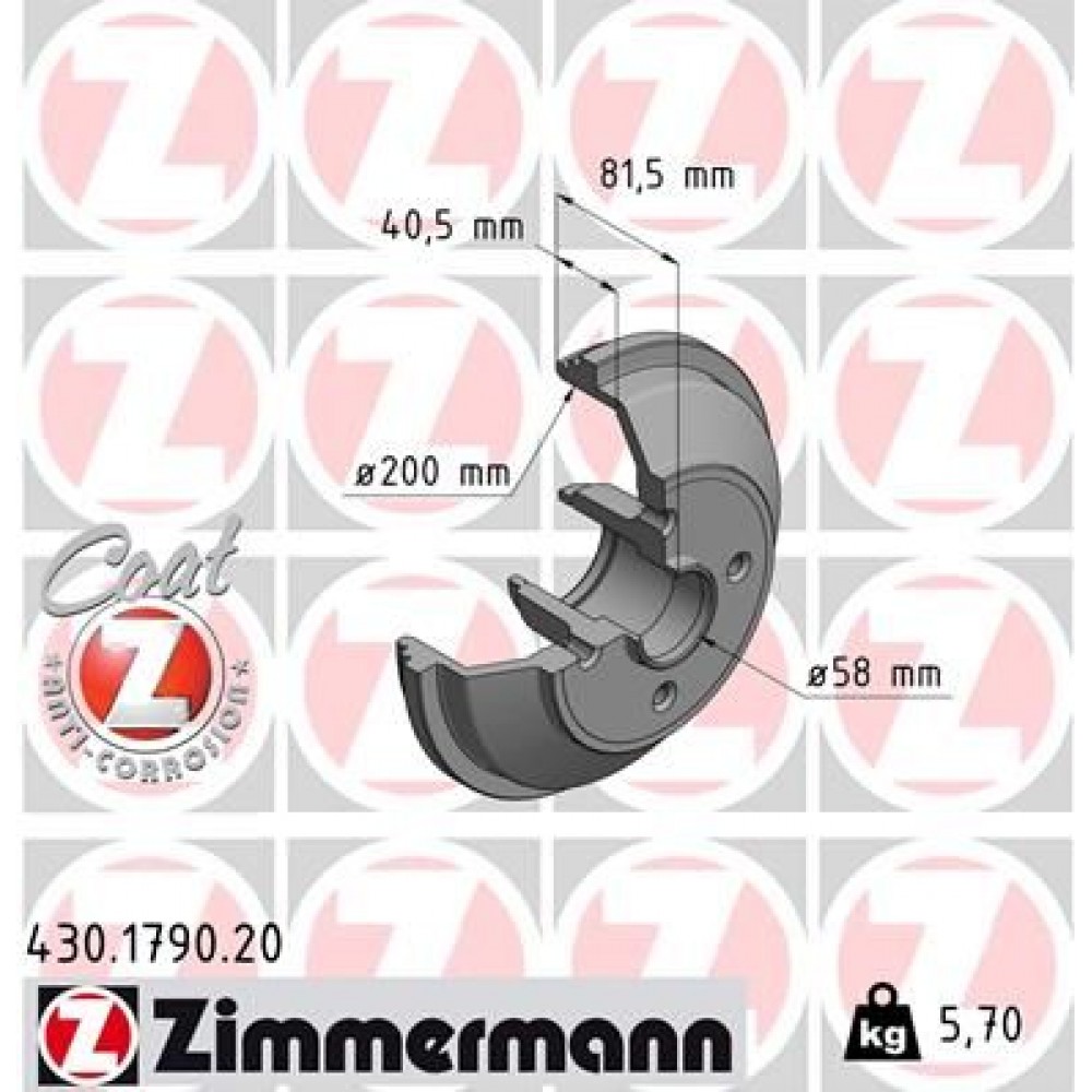 ZIMMERMANN ΤΑΜΠΟΥΡΑ OPEL ZIMMERMANN ΤΑΜΠΟΥΡΑ OPEL