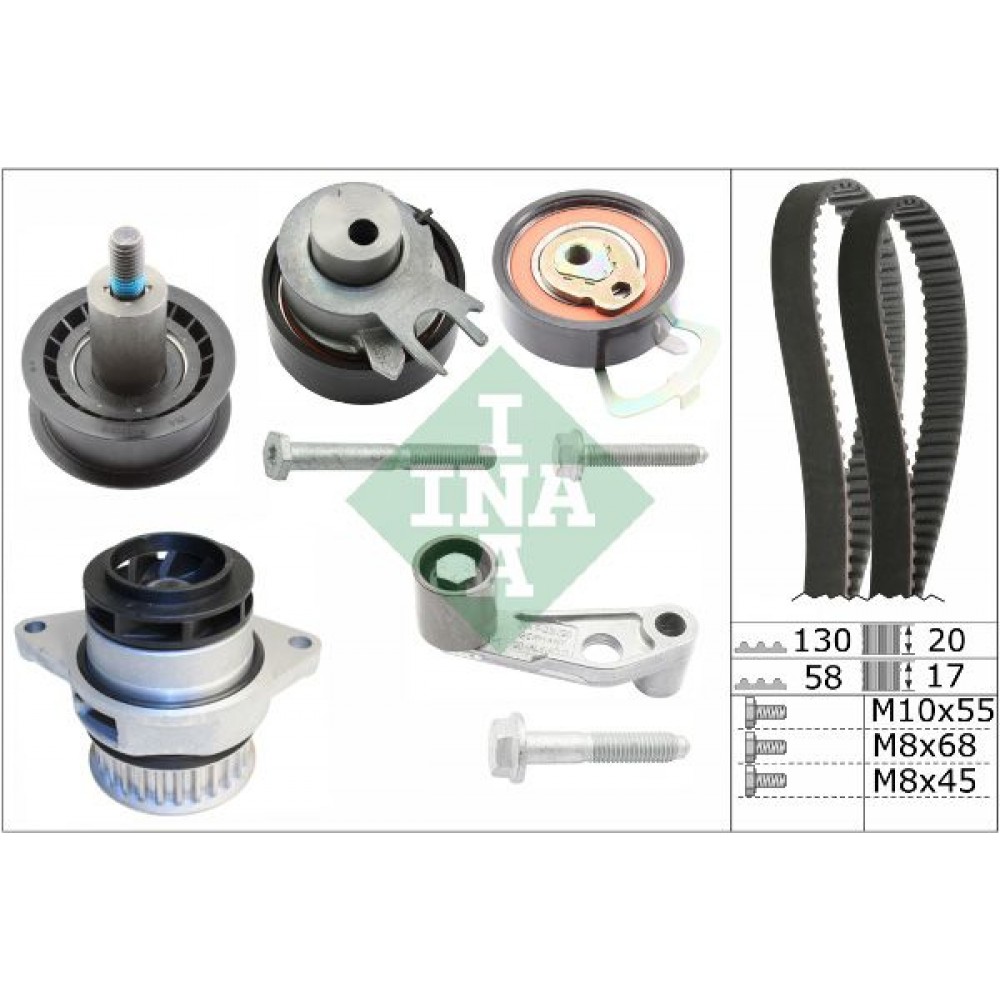 ΚΙΤ ΡΟΥΛ&ΑΝΤΛΙΑ VW 1.6LT ΚΙΤ ΡΟΥΛ&ΑΝΤΛΙΑ VW 1.6LT