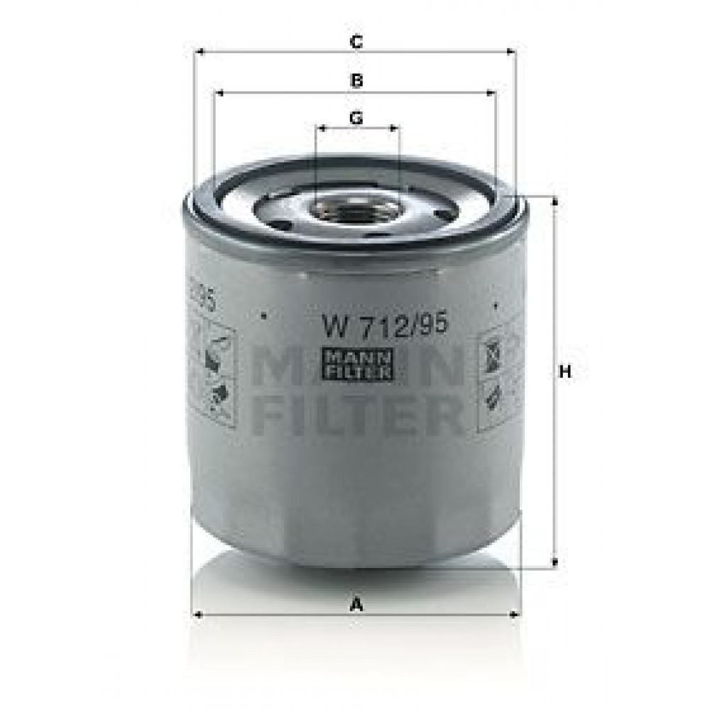 ΦΙΛΤΡΟ ΛΑΔΙΟΥ UP/CITIGO/Mii