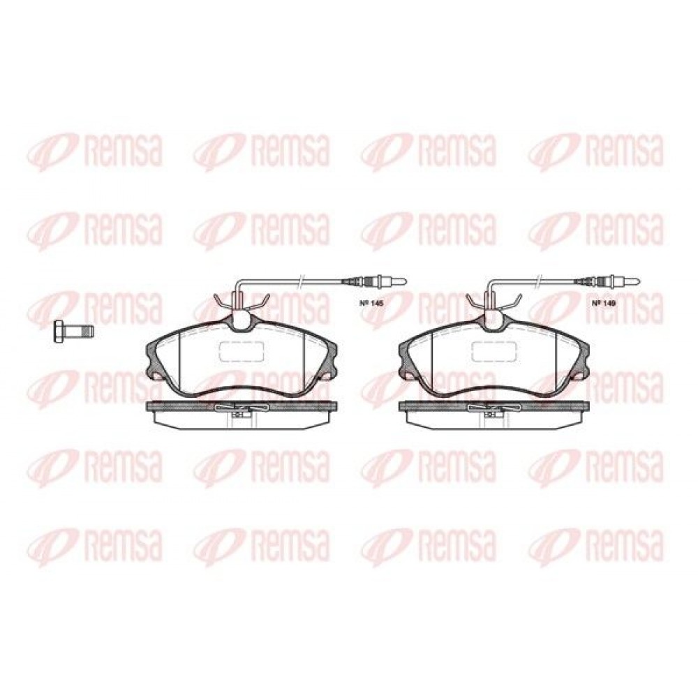REMSA (23124 01) ΔΙΣΚΟΦΡΕΝΑ CITROEN
