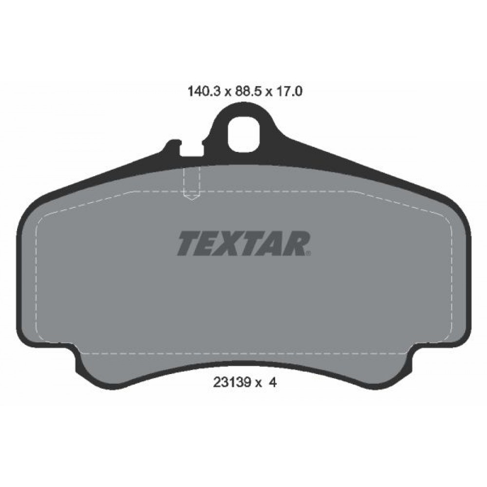 TEXTAR (863 00) ΔΙΣΚΟΦΡΕΝΑ PORSCHE