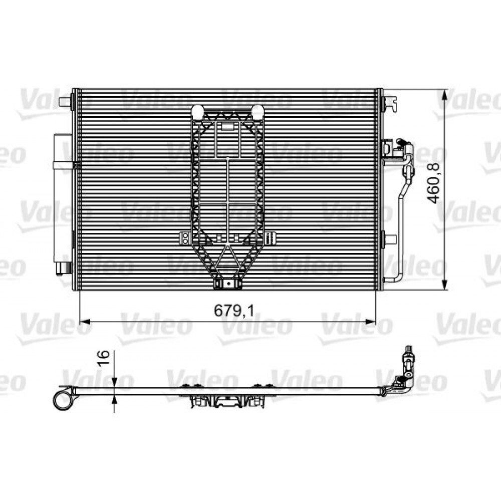 VALEO ΨΥΓΕΙΟ A/C MERCEDES VALEO ΨΥΓΕΙΟ A/C MERCEDES