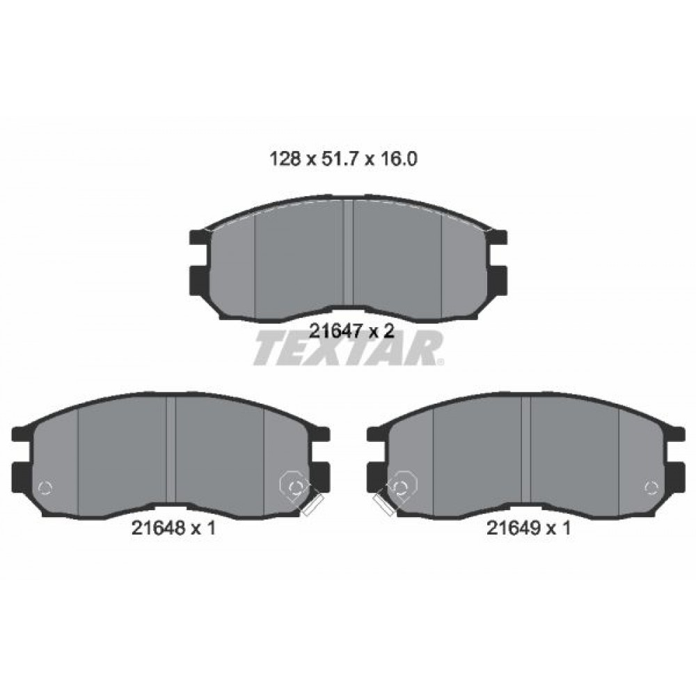 TEXTAR (460 02) ΔΙΣΚΟΦΡΕΝΑ MITSUBISHI TEXTAR (460 02) ΔΙΣΚΟΦΡΕΝΑ MITSUBISHI