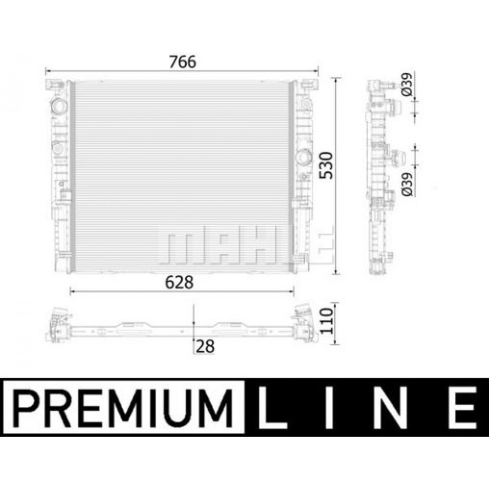 MAHLE-BEHR ΨΥΓΕΙΟ ΜΗΧΑΝΗΣ MAHLE-BEHR ΨΥΓΕΙΟ ΜΗΧΑΝΗΣ