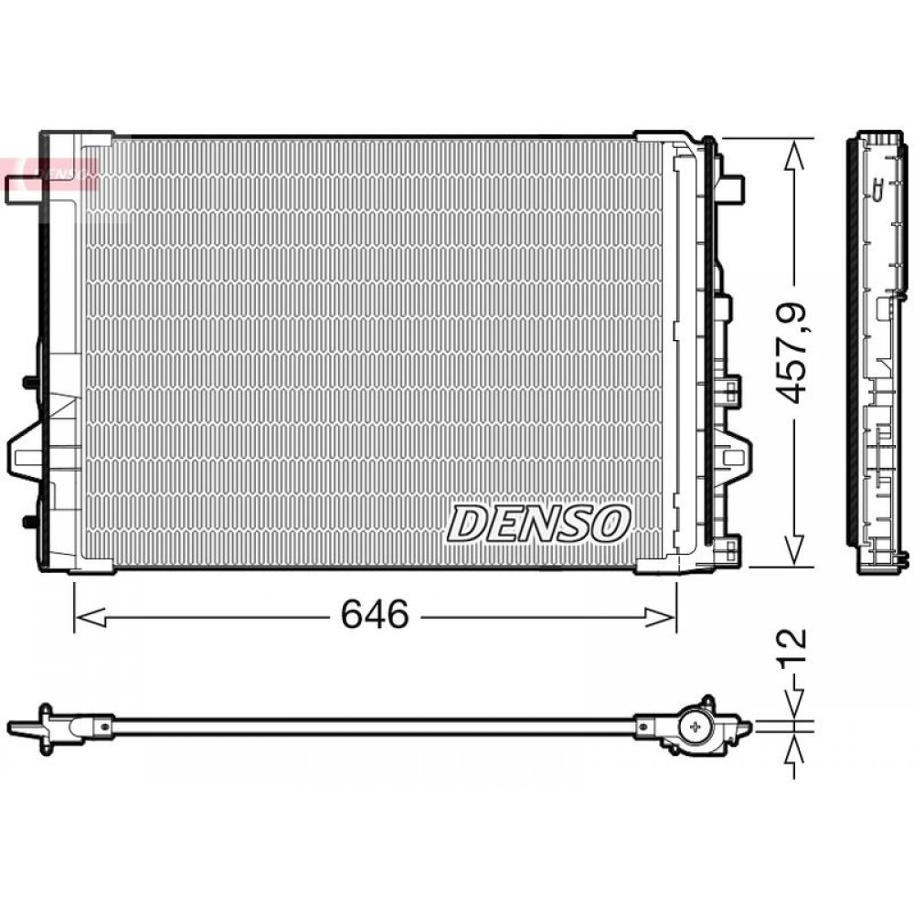 ΨΥΓΕΙΟ A/C MERCEDES A,B-CLASS (W176,W246,W242) <18 DENSO ΨΥΓΕΙΟ A/C MERCEDES A,B-CLASS (W176,W246,W242) <18 DENSO