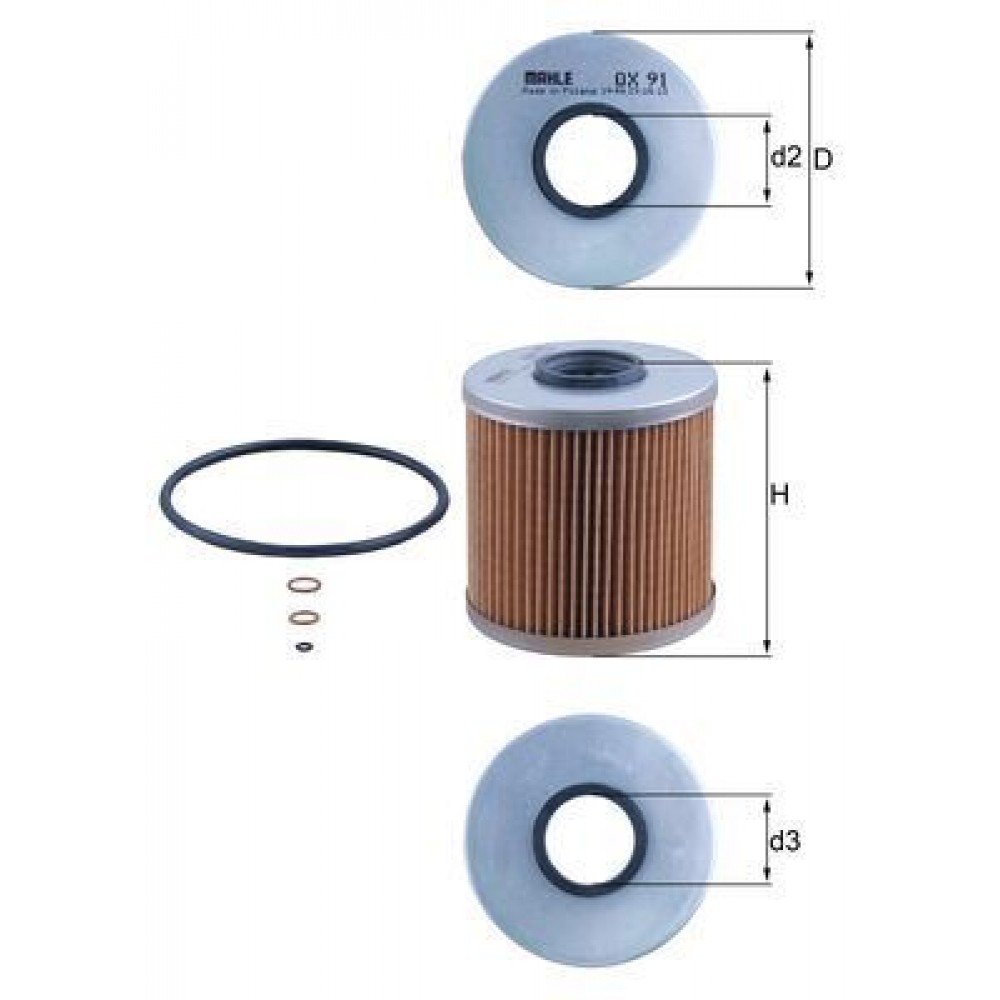 MAHLE ΦΙΛΤΡΑ ΛΑΔΙΟΥ BMW MAHLE ΦΙΛΤΡΑ ΛΑΔΙΟΥ BMW