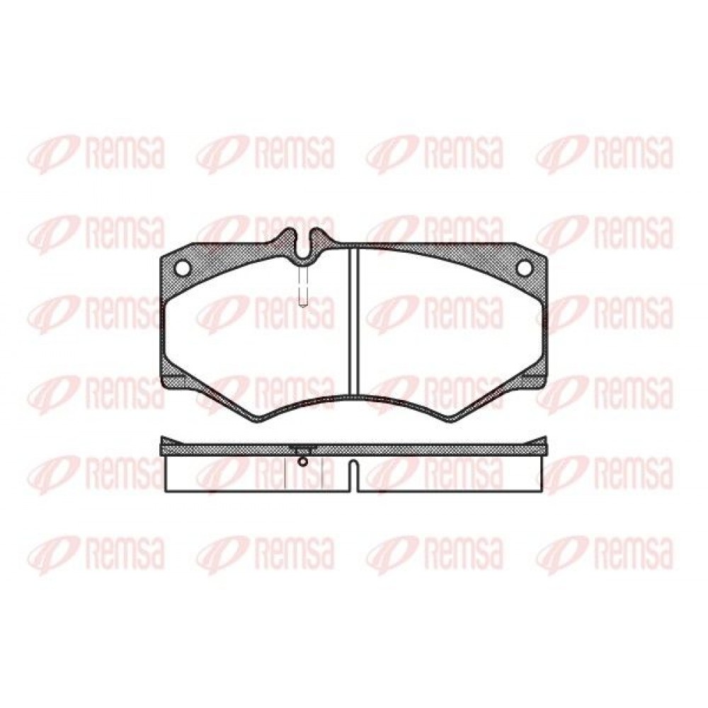 REMSA (2078401) ΔΙΣΚΟΦΡΕΝΑ MERCEDES REMSA (2078401) ΔΙΣΚΟΦΡΕΝΑ MERCEDES