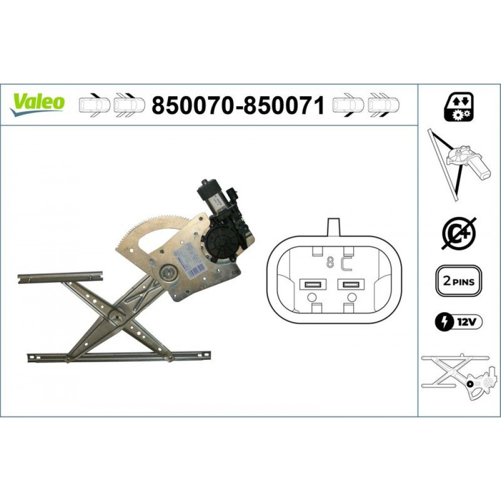 VALEO ΓΡΥΛΟΣ ΠΑΡΑΘΥΡΟΥ