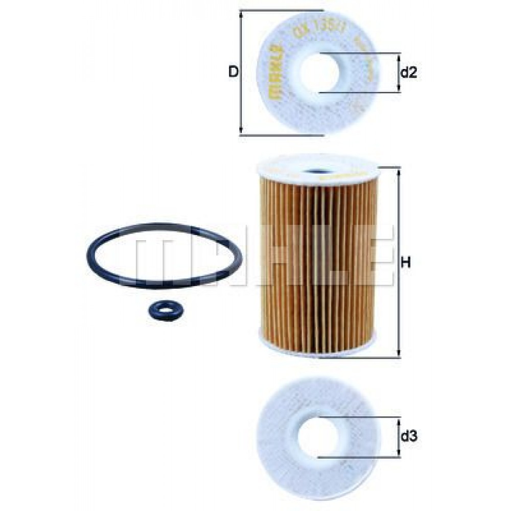 MAHLE ΦΙΛΤΡΑ ΛΑΔΙΟΥ MERCEDES MAHLE ΦΙΛΤΡΑ ΛΑΔΙΟΥ MERCEDES