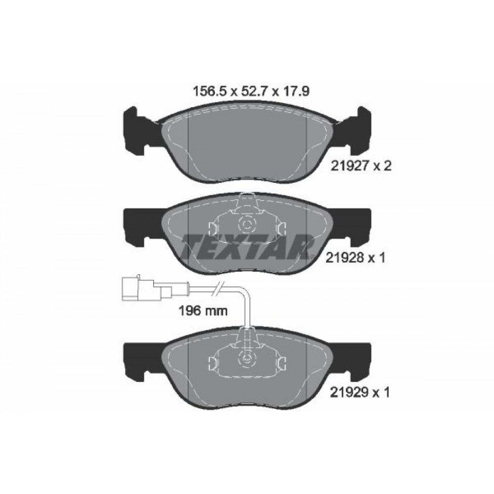 TEXTAR (587 11) ΔΙΣΚΟΦΡΕΝΑ ALFA ROMEO TEXTAR (587 11) ΔΙΣΚΟΦΡΕΝΑ ALFA ROMEO