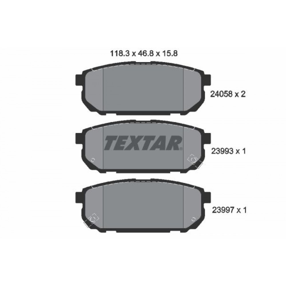 TEXTAR (1042 02) ΔΙΣΚΟΦΡΕΝΑ KIA TEXTAR (1042 02) ΔΙΣΚΟΦΡΕΝΑ KIA