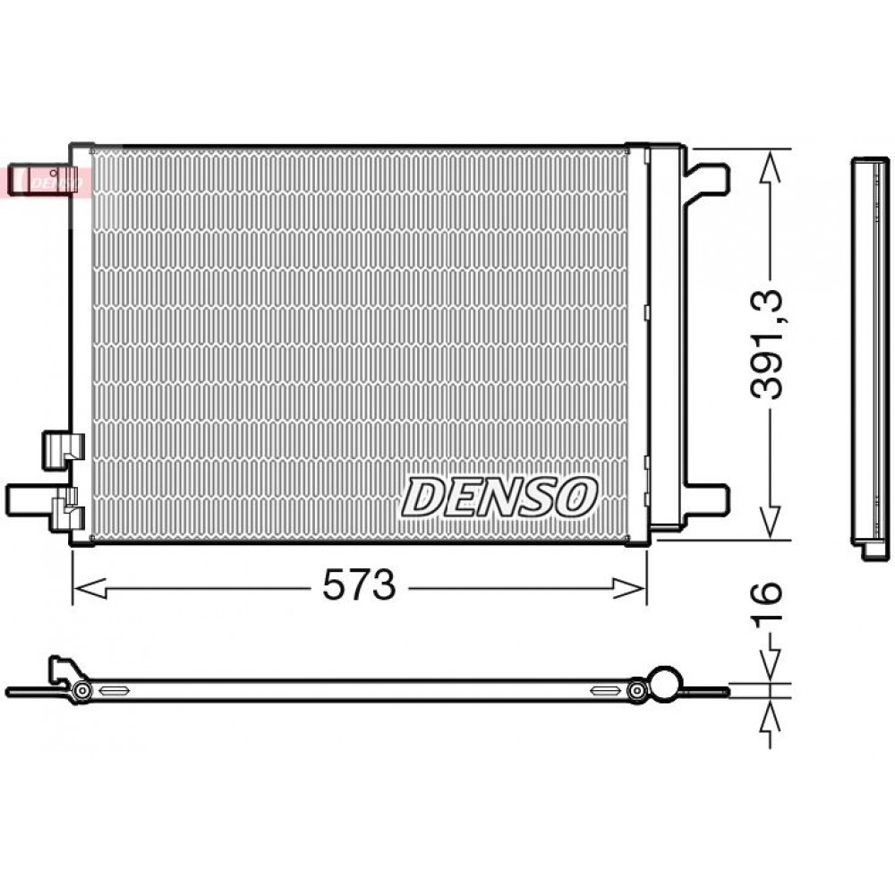 DENSO ΨΥΓΕΙΟ A/C AUDI / VOLKSWAGEN / SEAT DENSO ΨΥΓΕΙΟ A/C AUDI / VOLKSWAGEN / SEAT