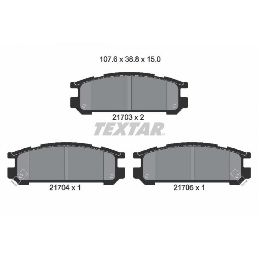 TEXTAR (342 02) ΔΙΣΚΟΦΡΕΝΑ SUBARU TEXTAR (342 02) ΔΙΣΚΟΦΡΕΝΑ SUBARU