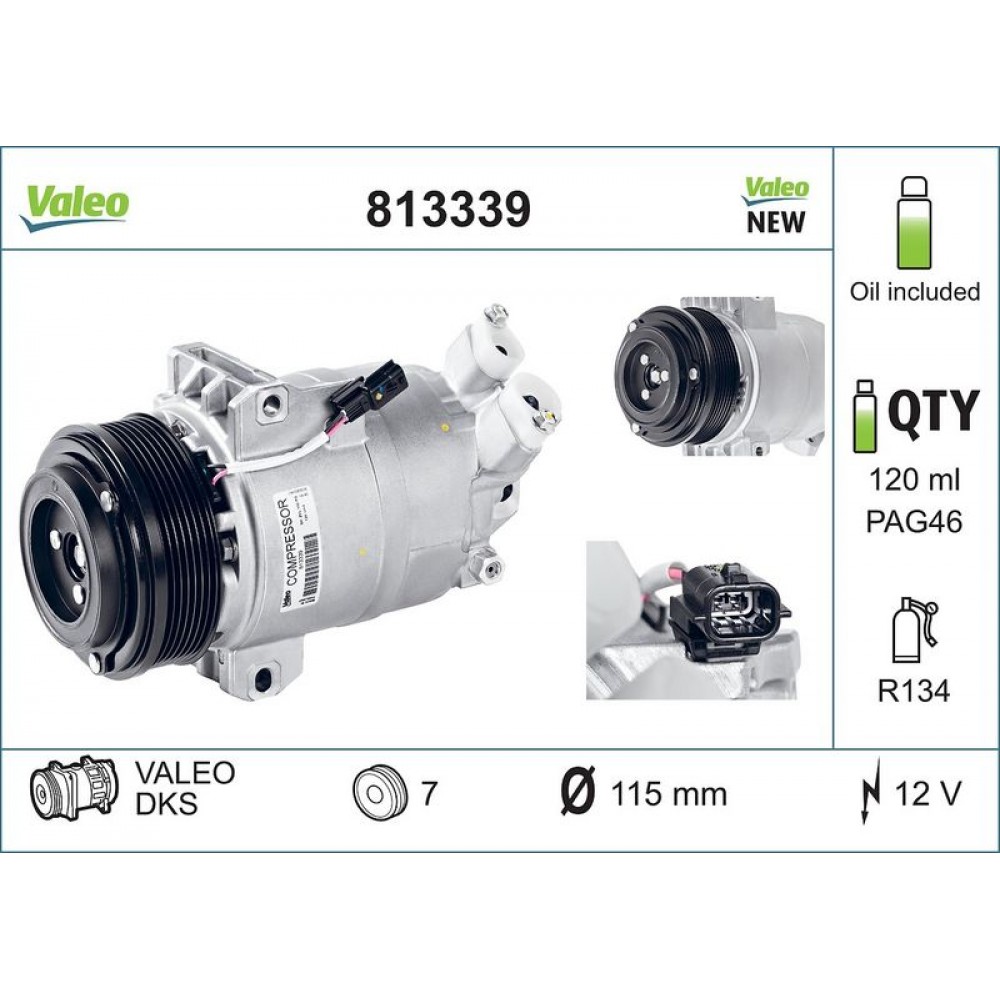VALEO ΚΟΜΠΡΕΣΕΡ A/C VALEO ΚΟΜΠΡΕΣΕΡ A/C
