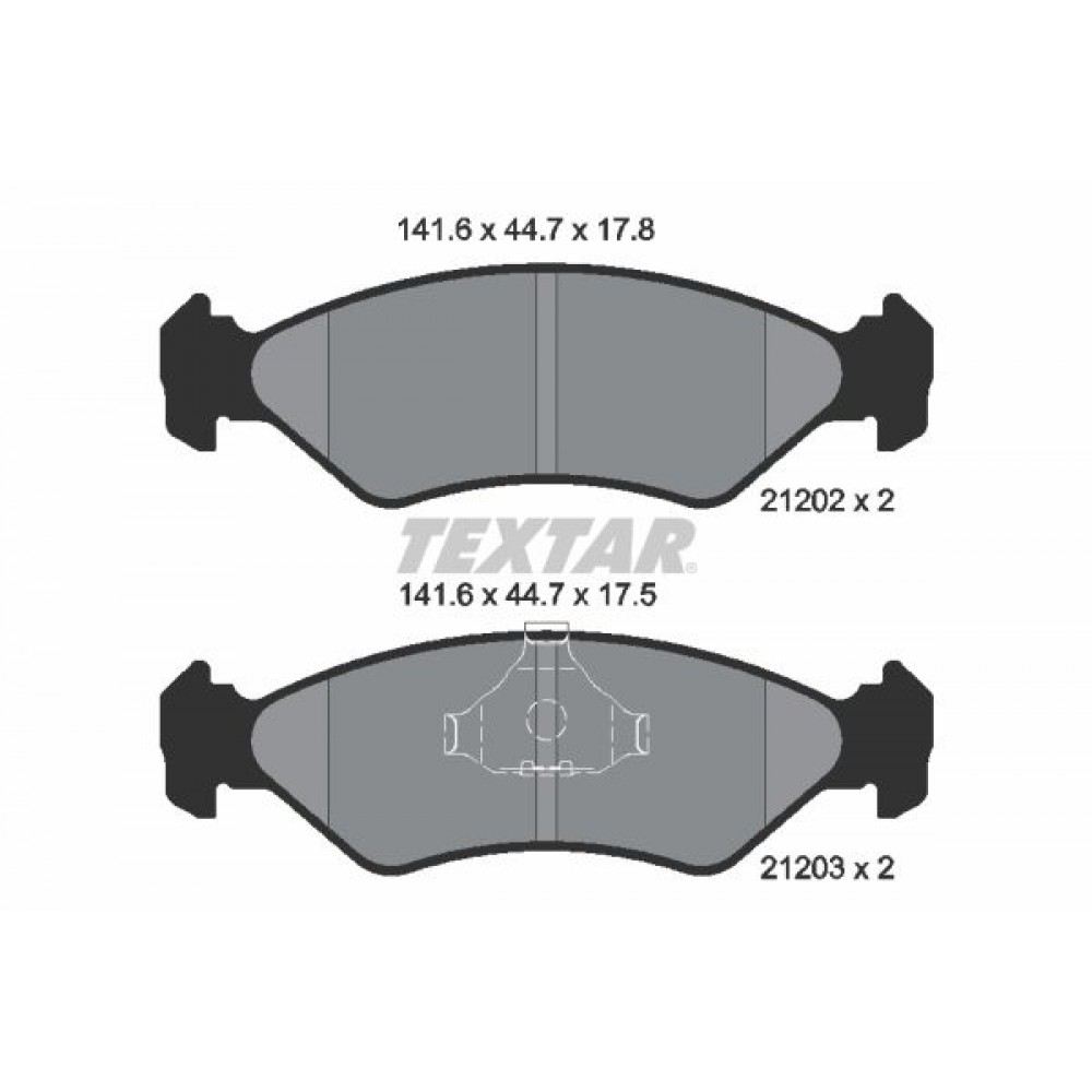 TEXTAR (285 10) ΔΙΣΚΟΦΡΕΝΑ FORD TEXTAR (285 10) ΔΙΣΚΟΦΡΕΝΑ FORD