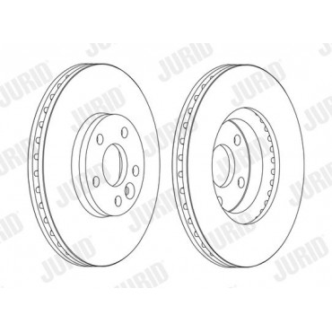 ΔΙΣΚ. FORD GALAXY,MONDEO IV,S-MAX-VOLVO S60 II 10- (300*28)