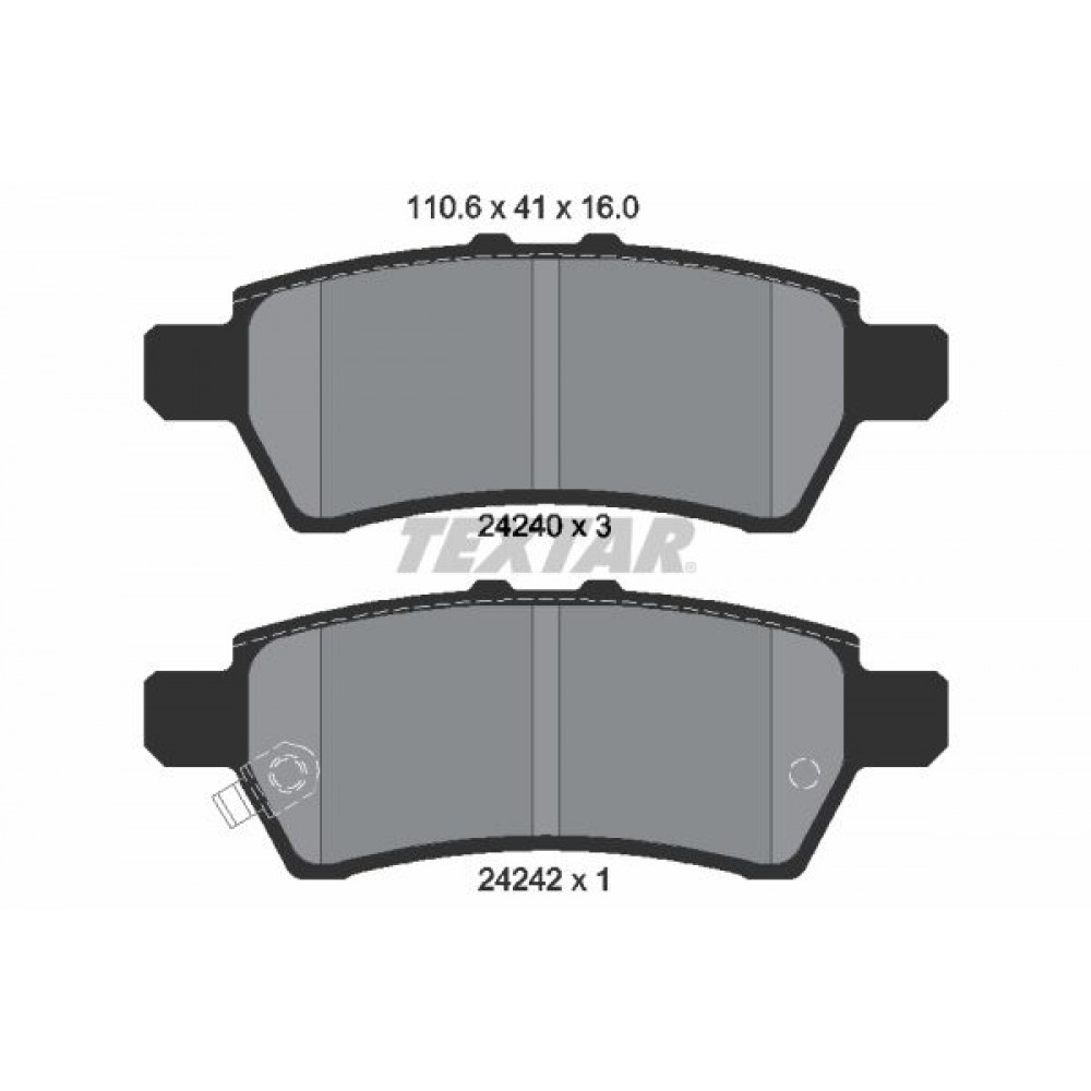 TEXTAR ΔΙΣΚΟΦΡΕΝΑ NISSAN (16.0 mm M.K) TEXTAR ΔΙΣΚΟΦΡΕΝΑ NISSAN (16.0 mm M.K)