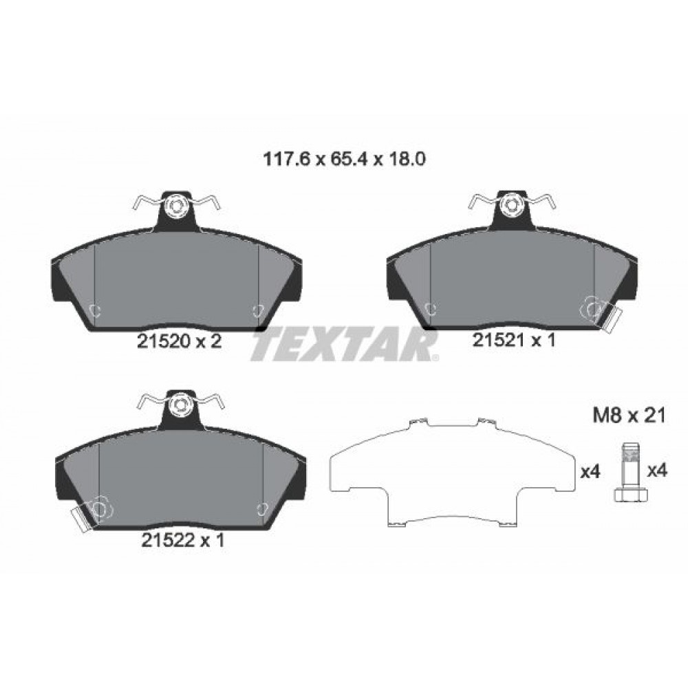 TEXTAR (330 02)  ΔΙΣΚΟΦΡΕΝΑ ROVER