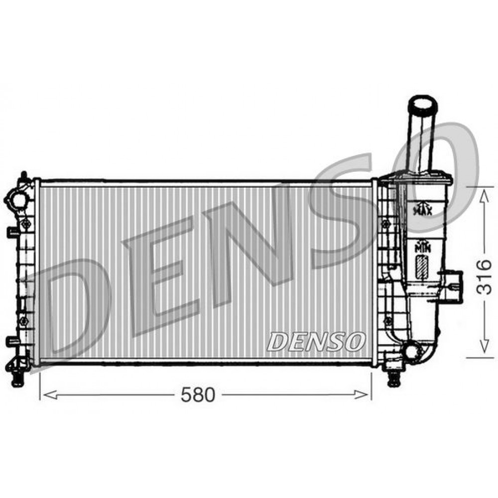 DENSO ΨΥΓΕΙΟ ΜΗΧΑΝΗΣ FIAT DENSO ΨΥΓΕΙΟ ΜΗΧΑΝΗΣ FIAT