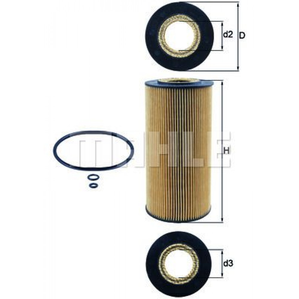 MAHLE ΦΙΛΤΡΑ ΛΑΔΙΟΥ MERCEDES MAHLE ΦΙΛΤΡΑ ΛΑΔΙΟΥ MERCEDES