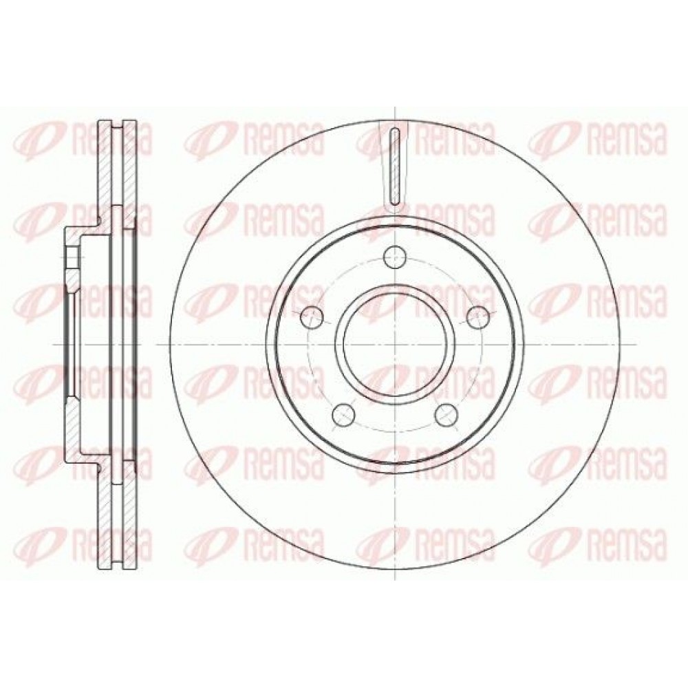 REMSA (Z 1350/26592) ΔΙΣΚΟΠΛΑΚΕΣ FORD