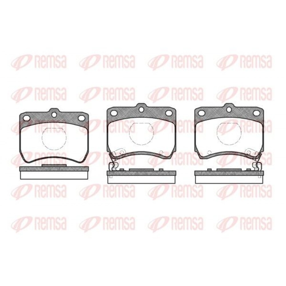 REMSA (21355 01) ΔΙΣΚΟΦΡΕΝΑ MAZDA