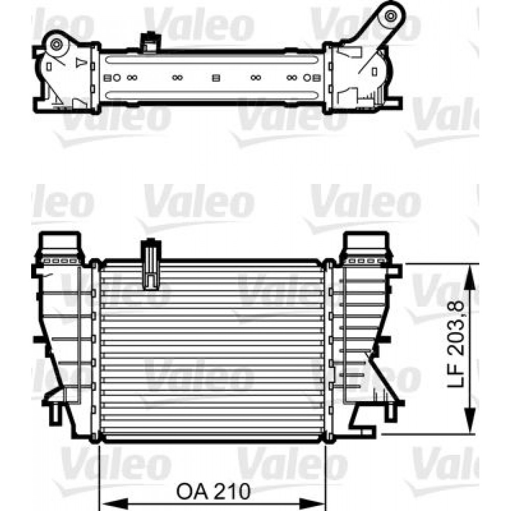 VALEO (VL818292) ΨΥΓΕΙΟ INTERCOOLER VALEO (VL818292) ΨΥΓΕΙΟ INTERCOOLER