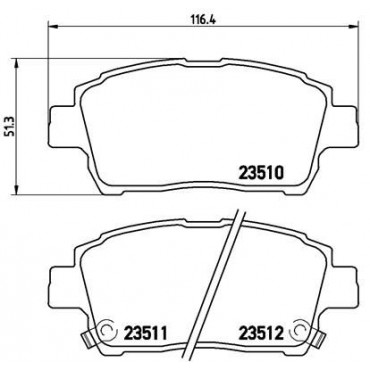 ΣΕΤ ΤΑΚ.TOYOTA YARIS 1.5T 16V