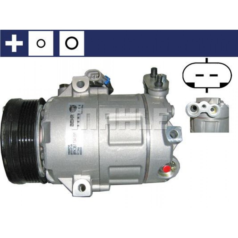 MAHLE-BEHR ΚΟΜΠΡΕΣΕΡ A/C MAHLE-BEHR ΚΟΜΠΡΕΣΕΡ A/C