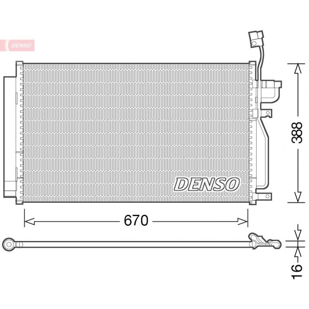 DENSO ΨΥΓΕΙΟ A/C OPEL DENSO ΨΥΓΕΙΟ A/C OPEL
