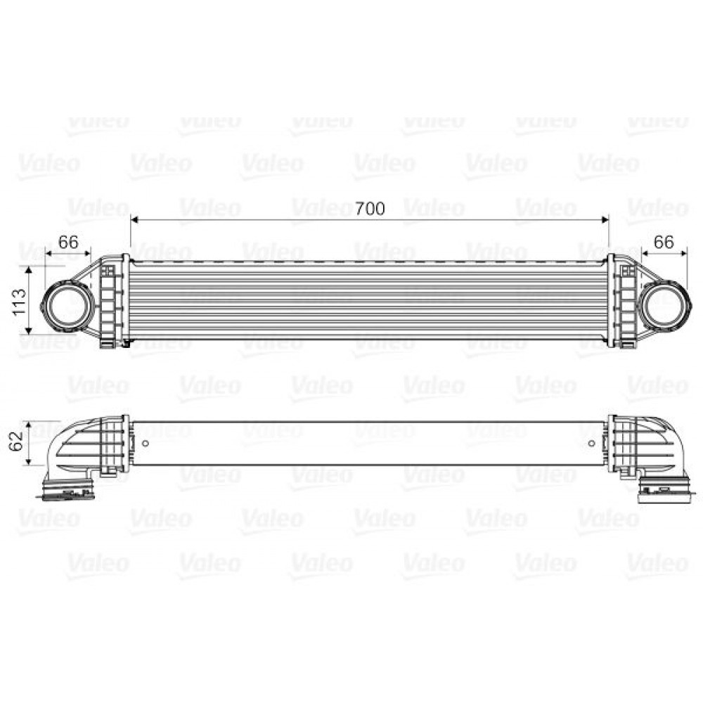 VALEO ΨΥΓΕΙΟ INTERCOOLER