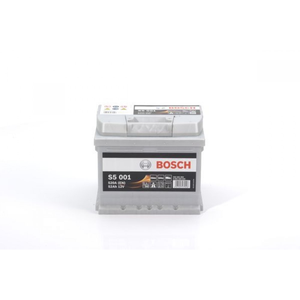 BOSCH ΜΠΑΤΑΡΙΑ S5 BLACK LINE (52Ah/520A) ΔΕΞ. 207x175x175 BOSCH ΜΠΑΤΑΡΙΑ S5 BLACK LINE (52Ah/520A) ΔΕΞ. 207x175x175
