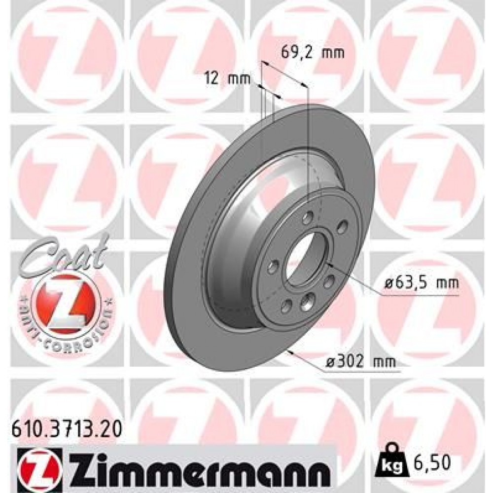 ZIMMERMANN ΔΙΣ/ΚΕΣ COAT Z VOLVO ZIMMERMANN ΔΙΣ/ΚΕΣ COAT Z VOLVO