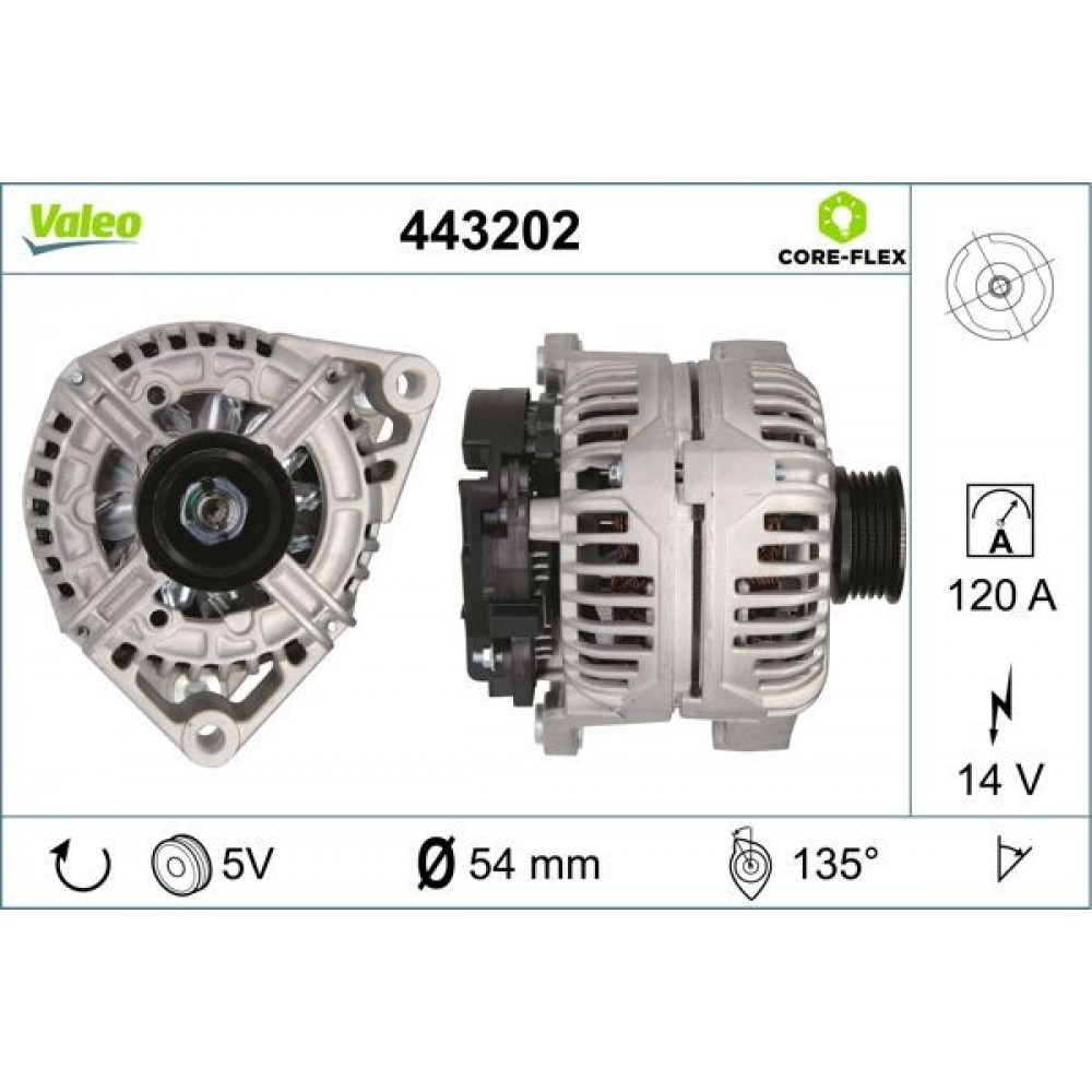 VALEO ΔΥΝΑΜΟ OPEL