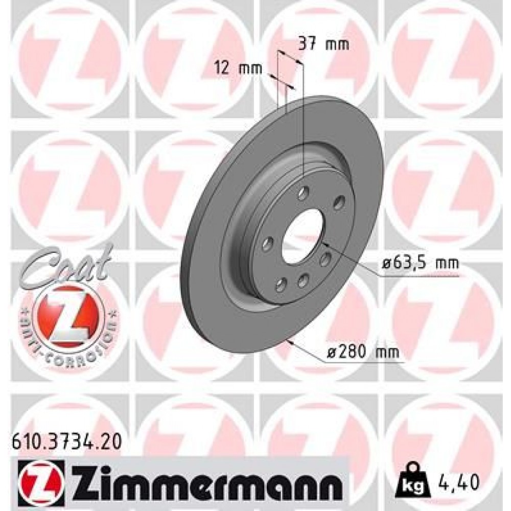 ZIMMERMANN ΔΙΣ/ΚΕΣ VOLVO COAT Z ZIMMERMANN ΔΙΣ/ΚΕΣ VOLVO COAT Z