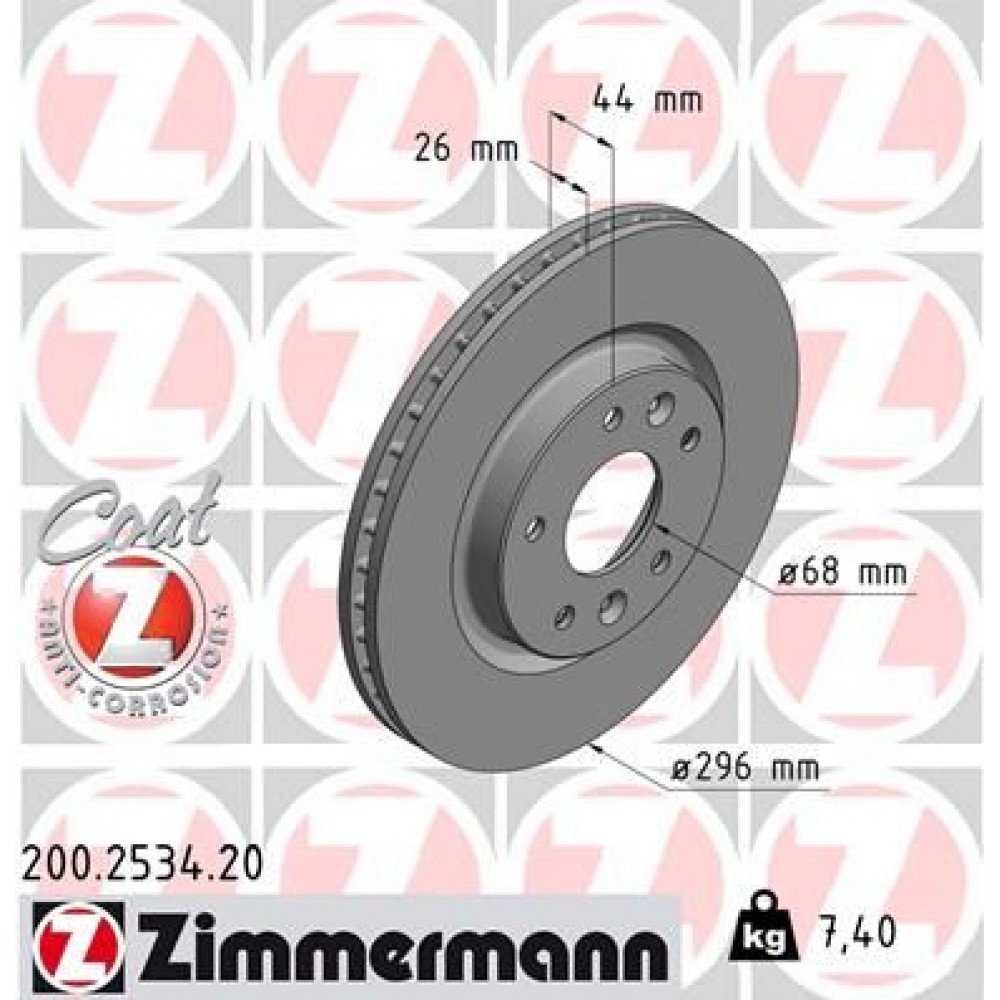 ZIMMERMANN ΔΙΣ/ΚΕΣ NISSAN COAT Z ZIMMERMANN ΔΙΣ/ΚΕΣ NISSAN COAT Z