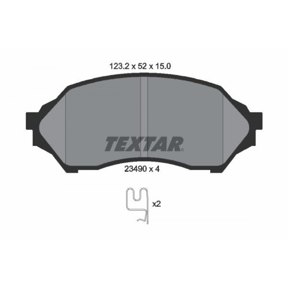 TEXTAR (699 00) ΔΙΣΚΟΦΡΕΝΑ MAZDA TEXTAR (699 00) ΔΙΣΚΟΦΡΕΝΑ MAZDA