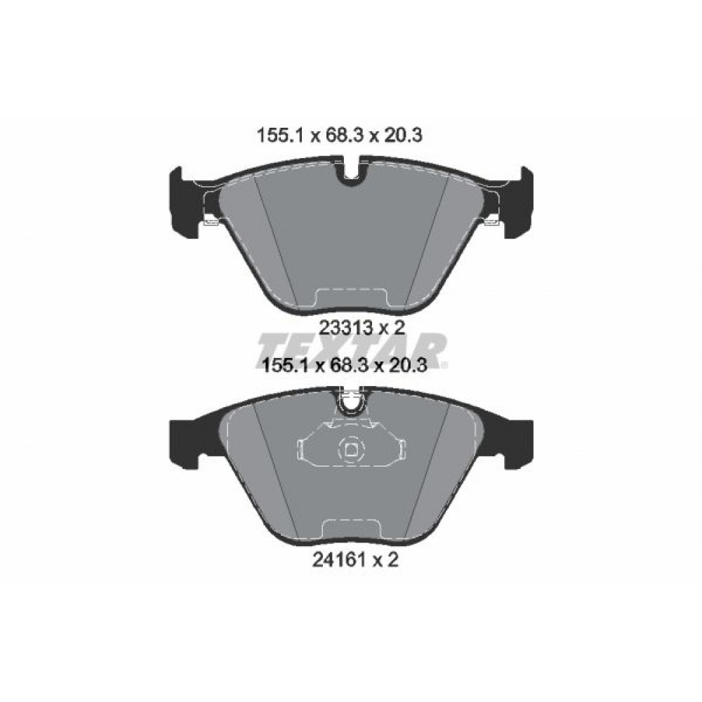 TEXTAR (2416101) ΔΙΣΚΟΦΡΕΝΑ B.M.W TEXTAR (2416101) ΔΙΣΚΟΦΡΕΝΑ B.M.W
